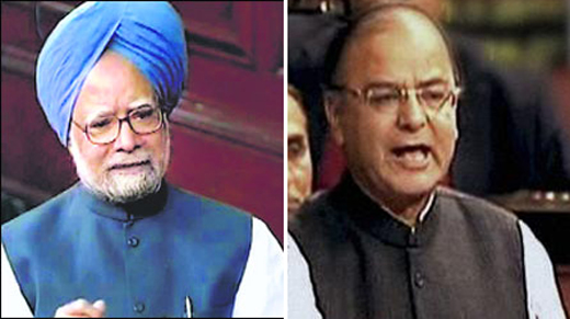 ManmohanSingh-Jaitly war of words